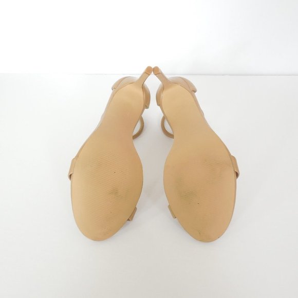 STEVE MADDEN Soph Women's Shoe 9.5 Beige Sandal Ankle Strap High Heels Open Toe - Picture 9 of 12